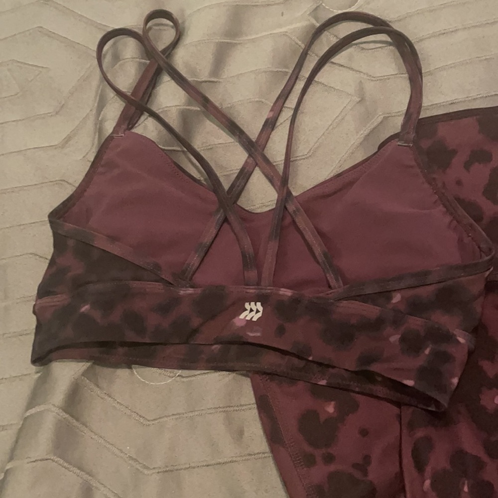 All In Motion work out set purple leopard - Picture 2 of 4